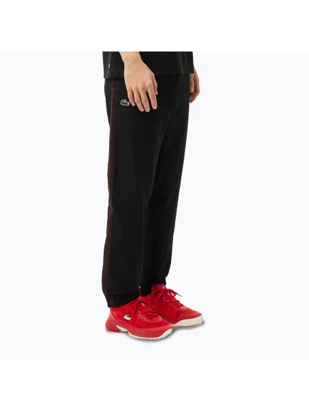 Kalhoty Lacoste black černé