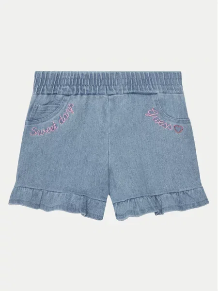 Džínové šortky Guess modré
