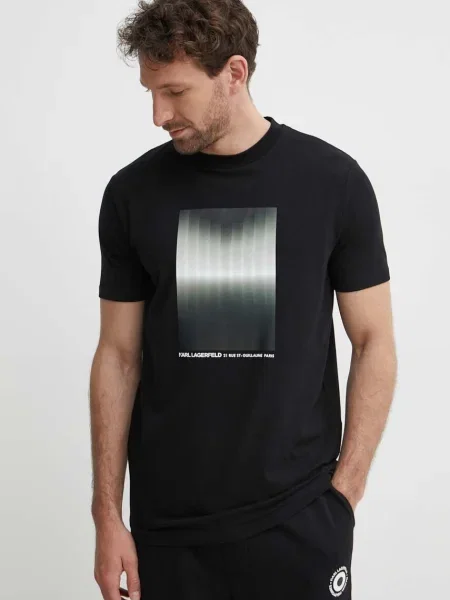 Póló Karl Lagerfeld fekete