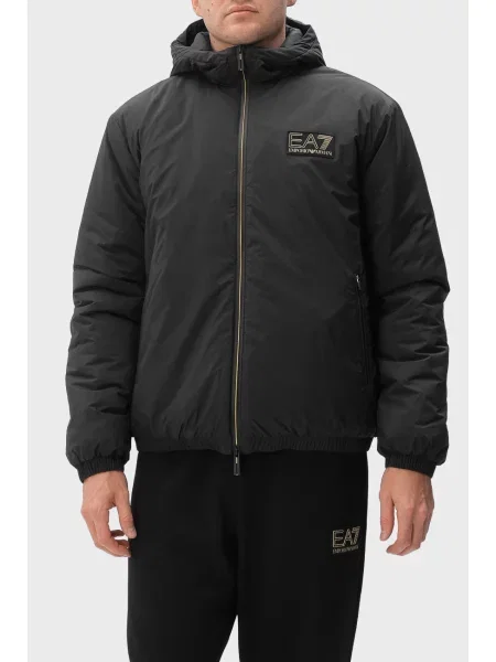 Куртка Ea7 Emporio Armani чорна
