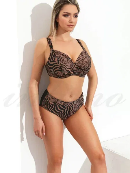 Купальник с мягкой чашкой плавки слип