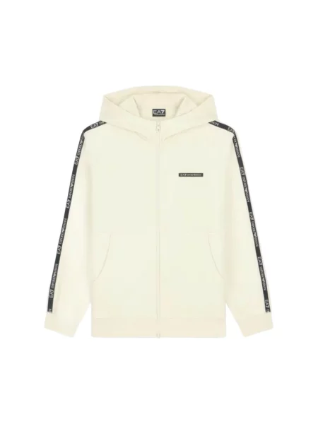 Emporio Armani Bluza Beżowy jasny biała