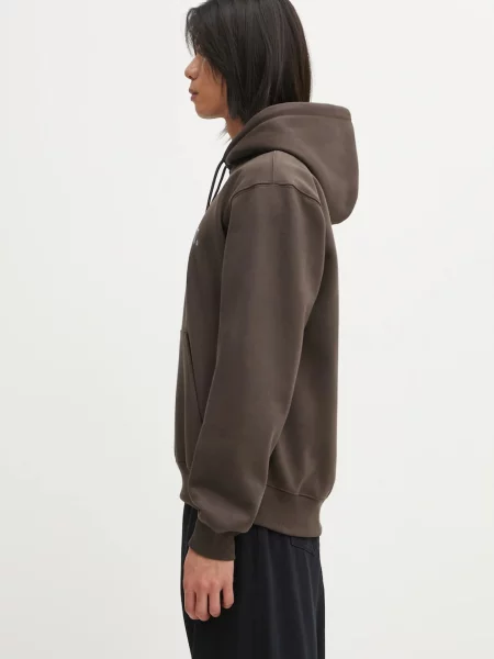 Carhartt WIP Hooded Carhartt Sweat Mężczyźni Bluzy i bluzy z kapturem Carhartt WIP Size: L brązowy