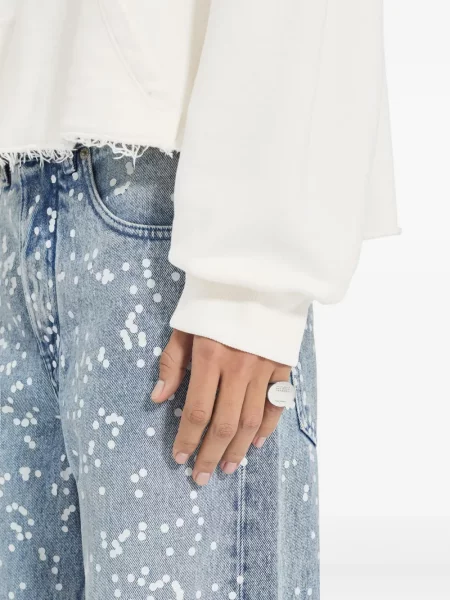 Inel Mm6 Maison Margiela argintiu