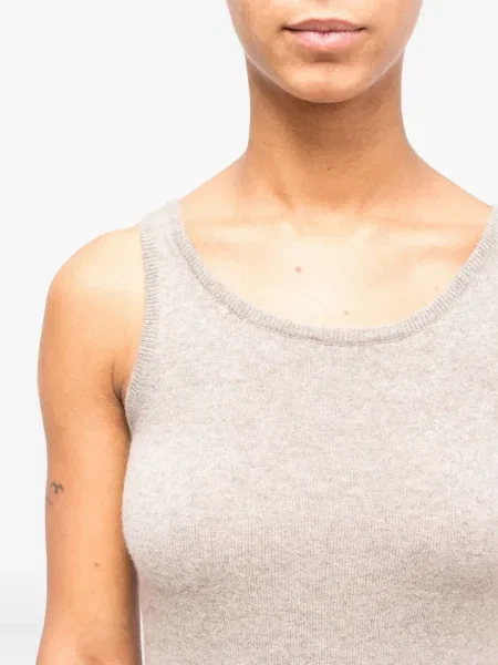 Top La Rose tricotate roz