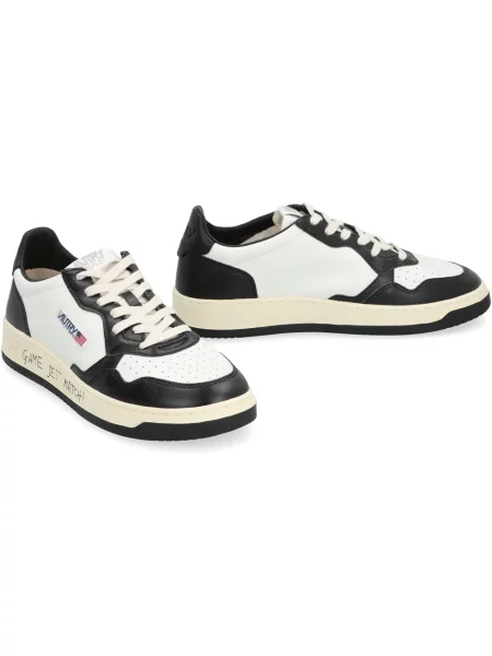 Sneakers Autry Medalist Low Man White/ Black EUR 43 białe