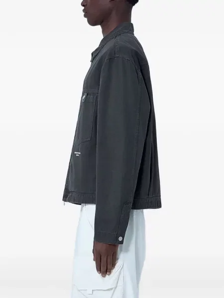 Geacă Stone Island cu strasuri gri