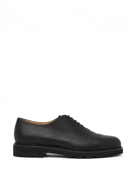 Oxford Scarosso din piele negru