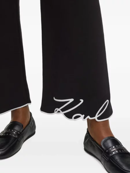 Pantaloni Karl Lagerfeld negru