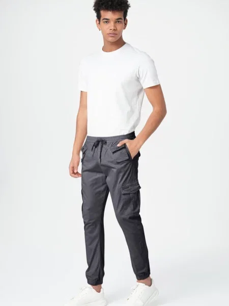 M.O.D MIRACLE OF DENIM Pantaloni cu metalic gri