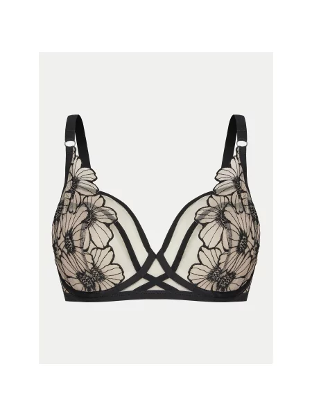 Chantelle Nedrček s kostjo Lush črna