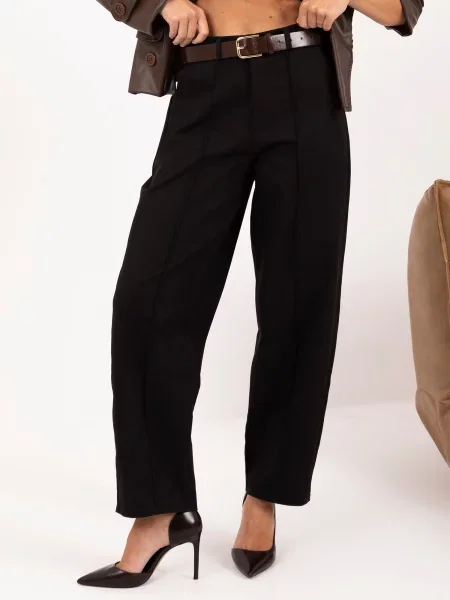 Hlače Italy Moda crna