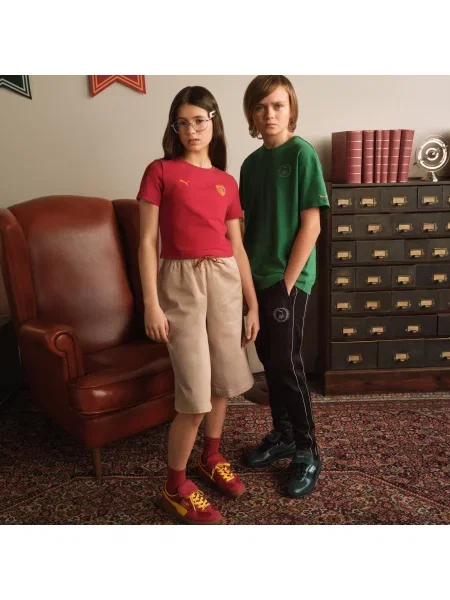 Młodzieżowe sneakersy PUMA x HARRY POTTER Palermo Buty czerwony