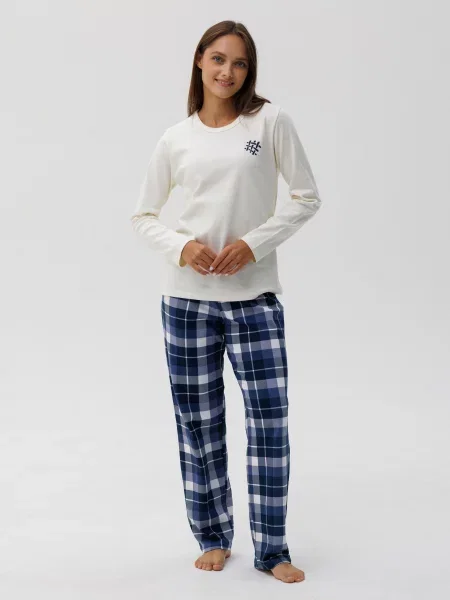 Піжама Наталюкс молочний