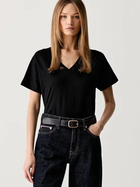 Marc O'Polo basic tričko černé