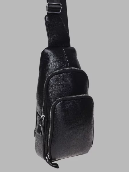 Borsa Leather Рюкзак Шкіра чорний