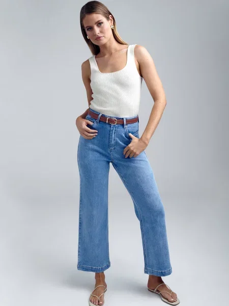 St MRLO Jeans denim albastru