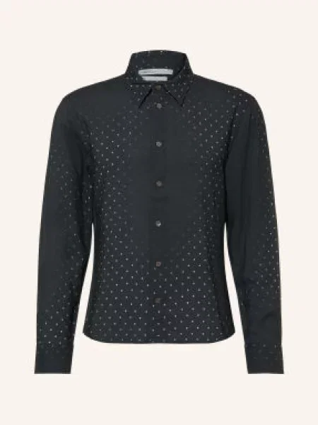 Allsaints Košile Extra Slim Fit / světle šedá černá