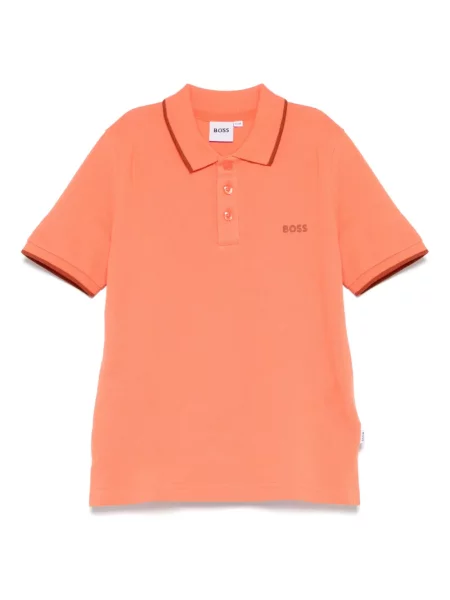 Koszulka polo dziecięca Bosswear pomarańczowa