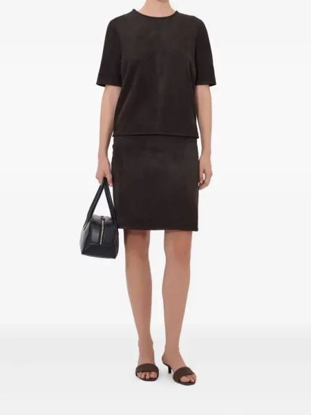 Tricou Loulou De Saison scurt maro