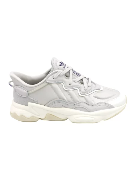 Sneakersy Adidas skórzane szare