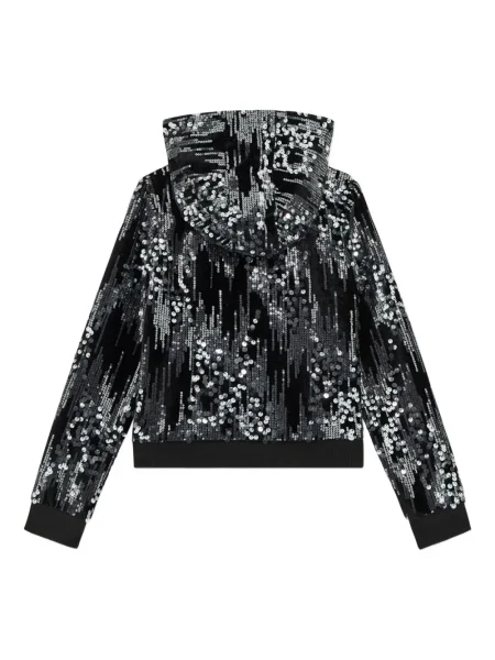 Bluza z kapturem dziecięca Guess czarna