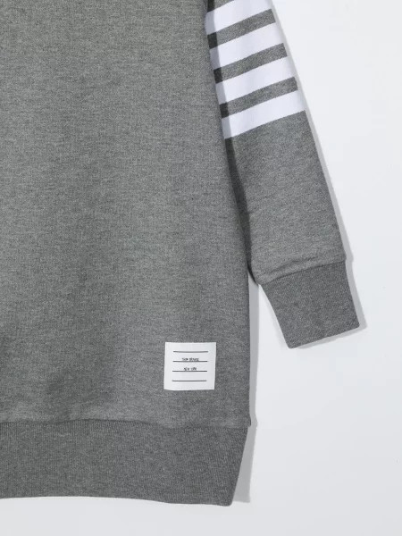 Dětské šaty Thom Browne šedé