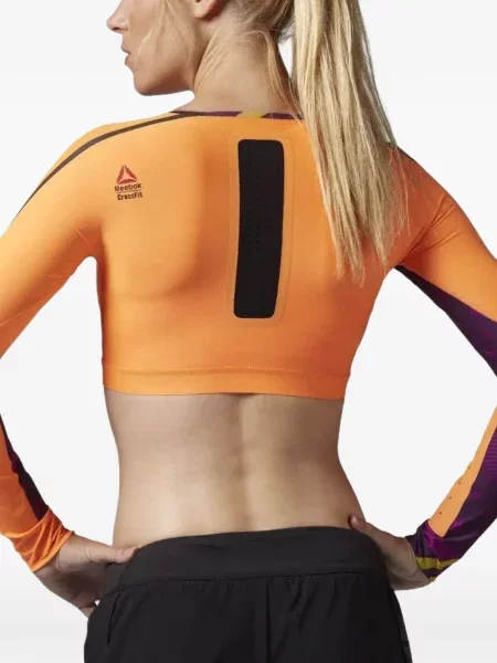 Decupat top Reebok portocaliu