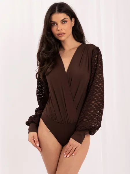 Bodi Italy Moda smeđa