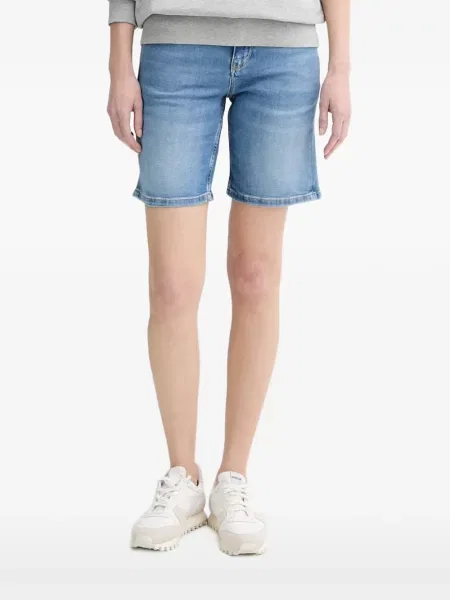 Pantaloni scurți Marc O'polo cu 5 buzunare albastru