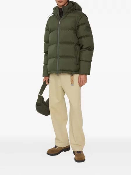 Geacă cu puf Burberry verde