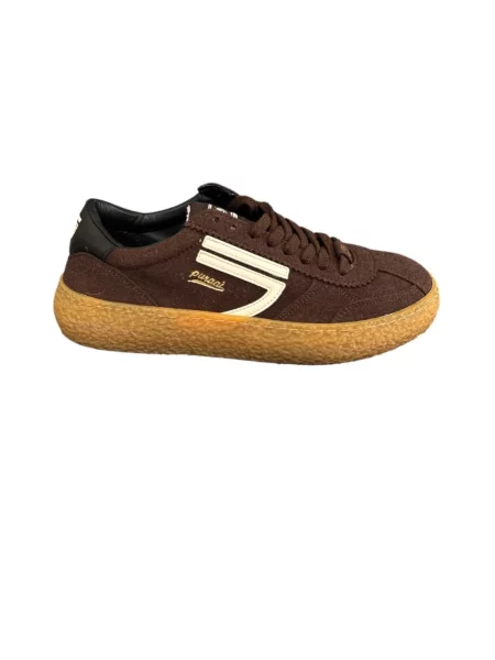 Sneakersy Puraai brązowe