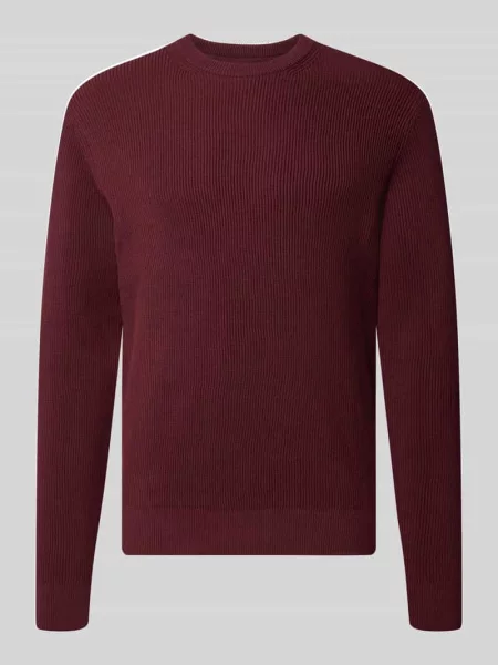 Sweter z dzianiny z mieszanka bawełny w kroju regular fit Mcneal