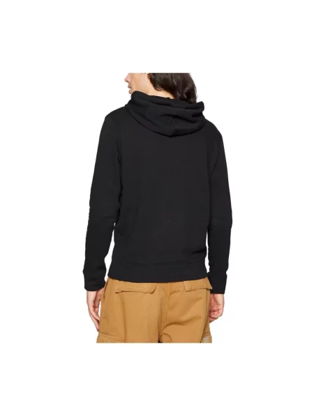 Bluza z kapturem Jack & Jones z kapturem czarna