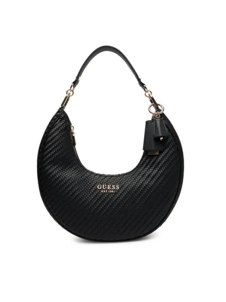 Guess Дамска чанта Mirema черен
