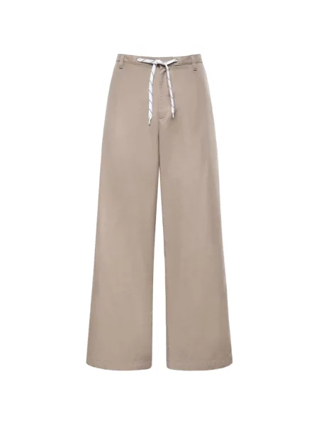 Pantaloni Balenciaga cu cordon maro