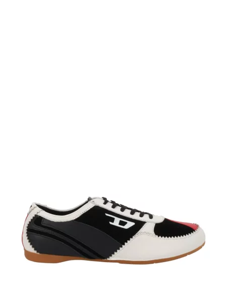 Sneakerși Diesel cu autograf negru