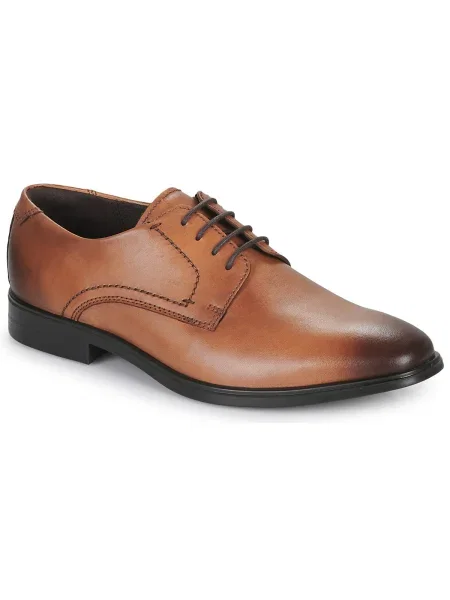 Pantofi derby Ecco cu chihlimbar
