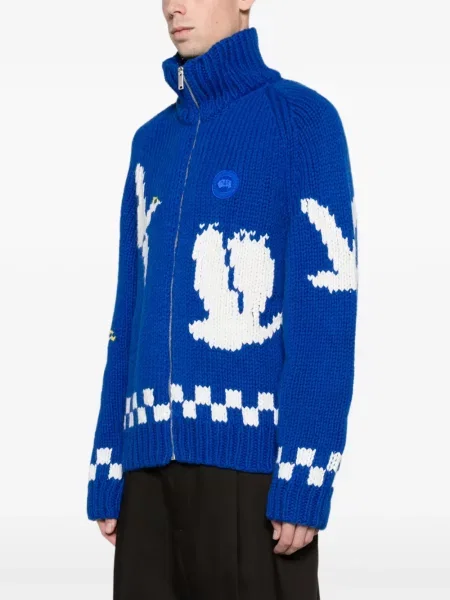 Kötött kardigán Canada Goose kék