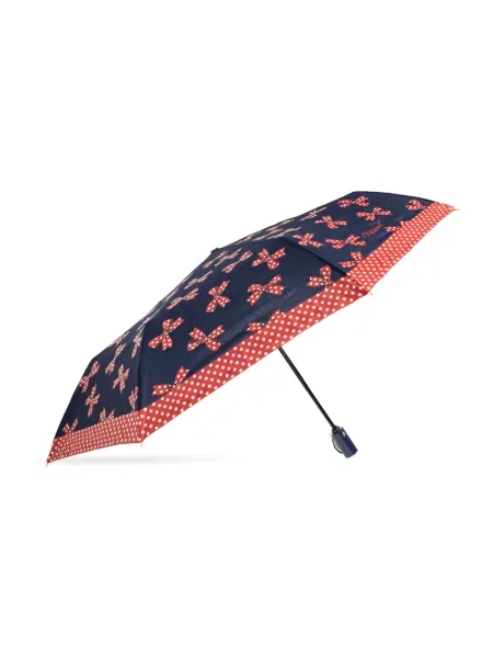 Parasol Moschino z nadrukiem niebieski