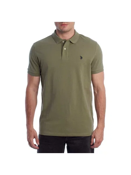 Tricou polo U.s. Polo Assn. verde