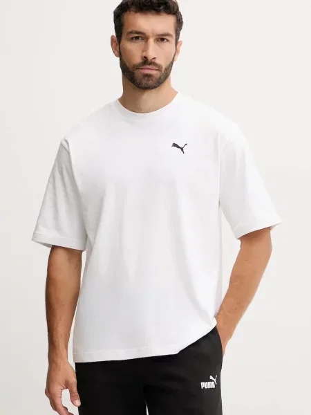 Kratka majica Puma bela