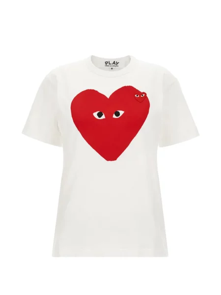 Tričko Comme Des Garçons Play biela