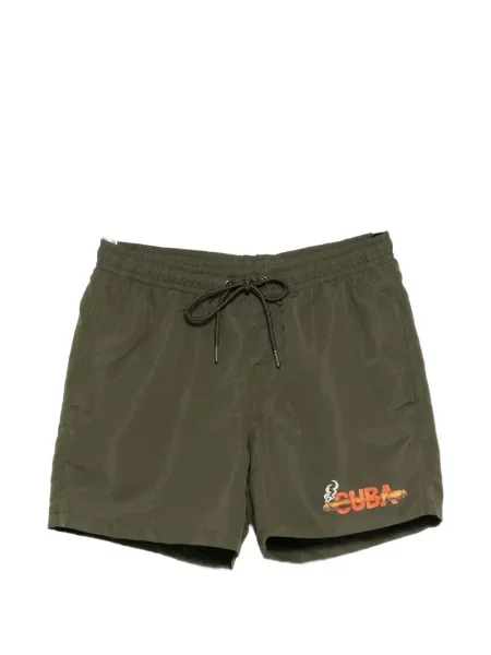 Grafic slip de baie Melt cu imagine verde