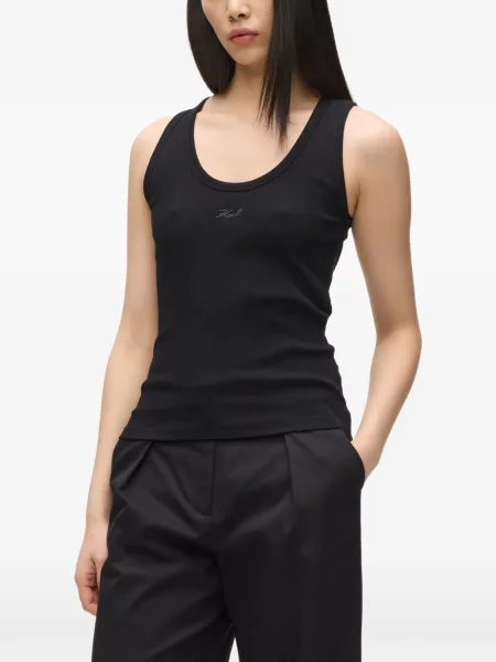 Top Karl Lagerfeld cu autograf negru