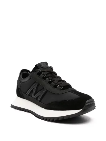 Sneakerși Moncler din piele negru