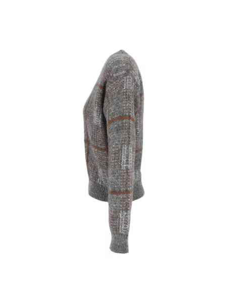 Sweter Max Mara Studio szary