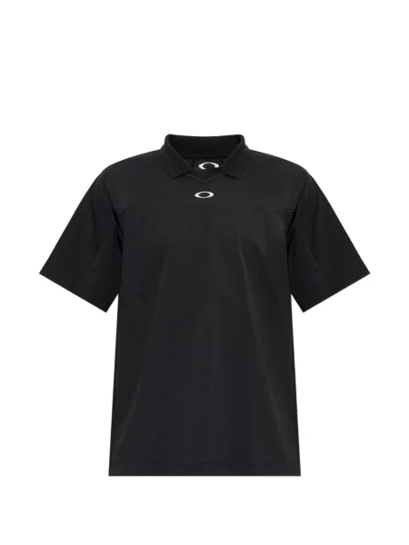Gulerat tricou polo Oakley cu broderie negru