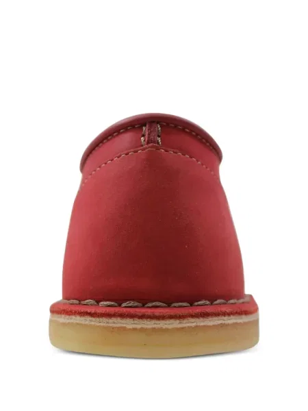 Csipkés félcipo Clarks Originals piros