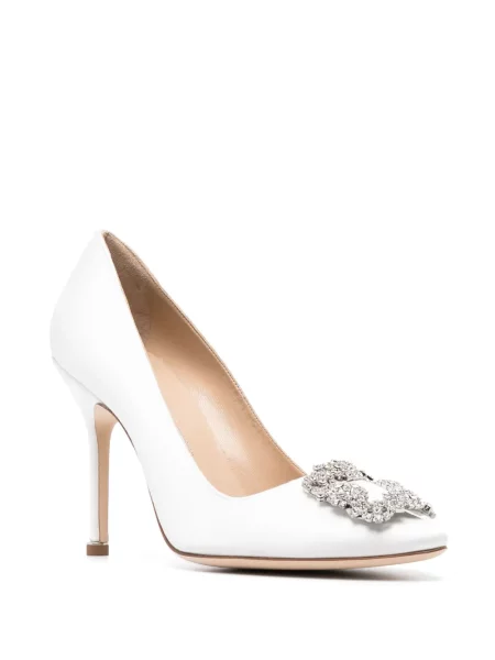 Bateliai Manolo Blahnik satino
